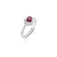 Anneau Amen Femme Dolce cuore in Argent Zircone RTICUBRZ2